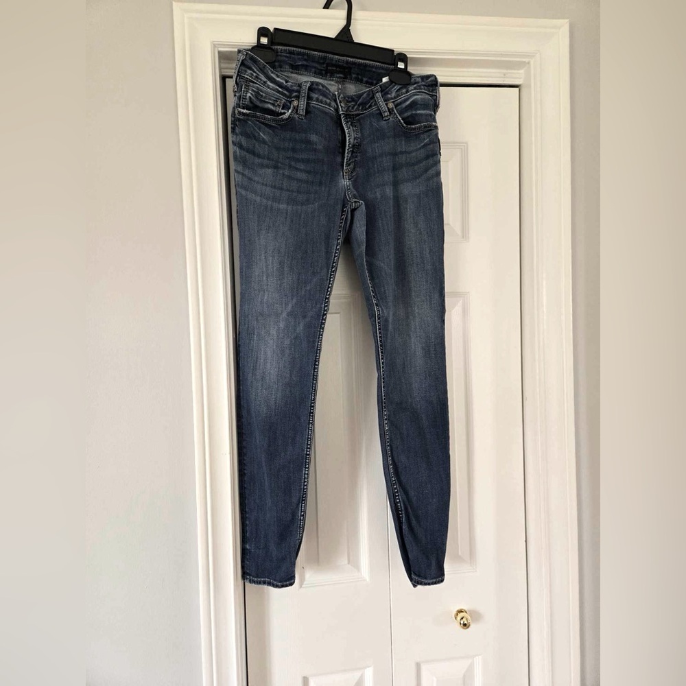 Silver Suki Skinny 33x31